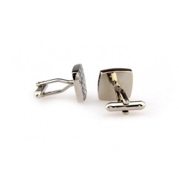 Mansetinööbid - roheline lillaga